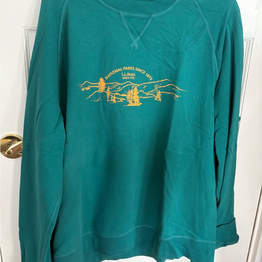 L.L. Bean Men's Green Sweater